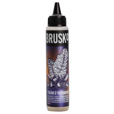Жидкость Brusko - Табак с Черникой для электронных сигарет