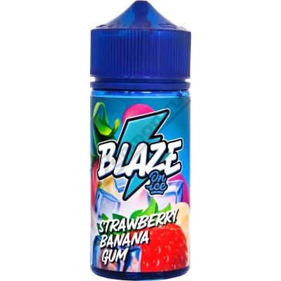 Жидкость BLAZE On Ice - Strawberry Banana Gum для электронных сигарет