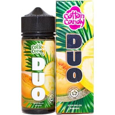 Жидкость Cotton Candy DUO - Дыня и Банан для электронных сигарет