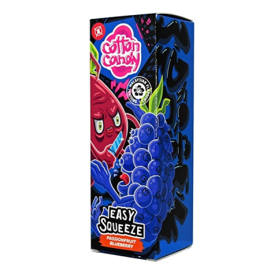 Жидкость Cotton Candy Easy Squeeze - Passionfruit Blueberry для электронных сигарет