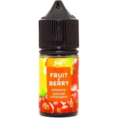Жидкость Fruit and Berry Salt - Апельсин и Красная Смородина | Вэйп клаб Казахстан