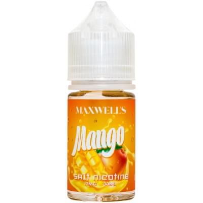 Жидкость Maxwell's Salt - Mango  | Вэйп клаб Казахстан