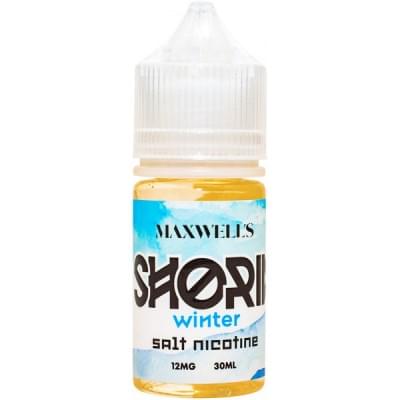 Жидкость Maxwell's SALT - SHORIA Winter на солевом никотине