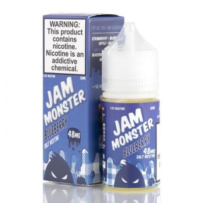 Жидкость Jam Monster Salt - Blueberry | Вэйп клаб Казахстан