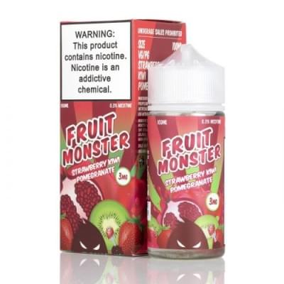 Жидкость Fruit Monster - KIWI  Strawberry Pomergranate 100мл | Вэйп клаб Казахстан