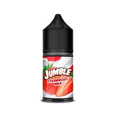 Жидкость Jumble SALT - Strawberry Milk | Вэйп клаб Казахстан