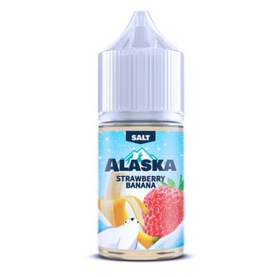 Жидкость Alaska Salt - Strawberry Banana | Вэйп клаб Казахстан