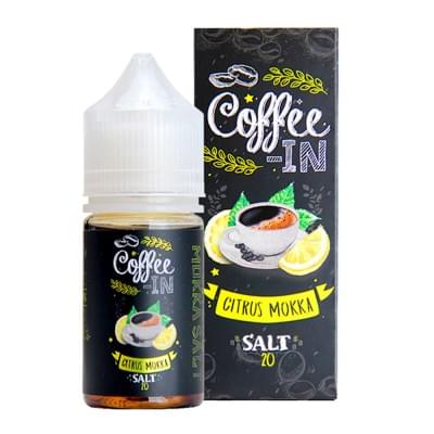 Жидкость Coffee-in Salt - Citrus Mokka | Вэйп клаб Казахстан
