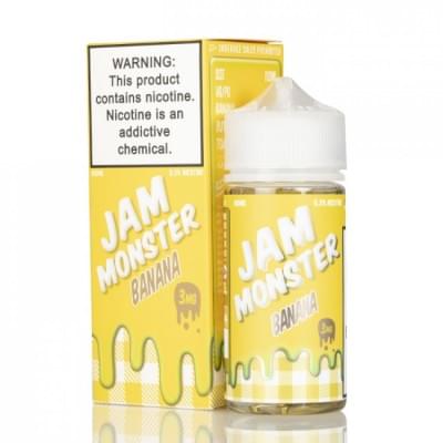 Жидкость Jam Monster - Banana 100мл | Вэйп клаб Казахстан