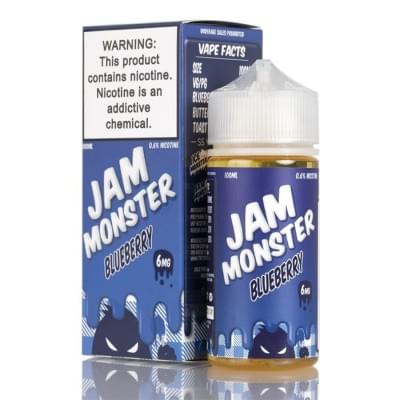 Жидкость Jam Monster - Blueberry | Вэйп клаб Казахстан