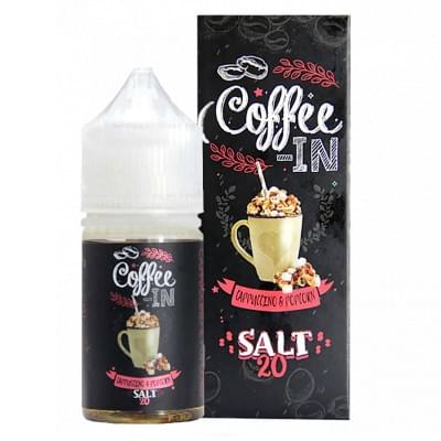 Жидкость Coffee-in Salt - Cappuccino and Popcorn | Вэйп клаб Казахстан