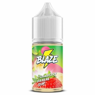Жидкость BLAZE Salt - Strawberry Banana Gum | Вэйп клаб Казахстан