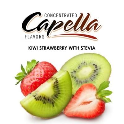 Ароматизатор Capella - Kiwi Strawberry with Stevia | Вэйп клаб Казахстан