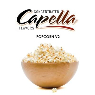 Ароматизатор Capella - Popcorn V2 | Вэйп клаб Казахстан