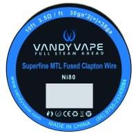 Проволока Vandy Vape Superfine MTL Fused Clapton Wire 3.5 Ом Ni80