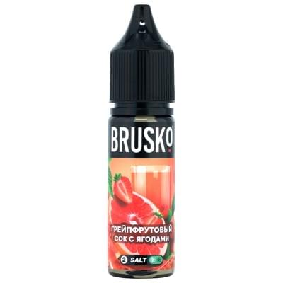 Жидкость BRUSKO Salt - Грейпфрутовый сок с ягодами 35мл | Вэйп клаб Казахстан