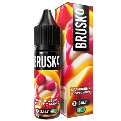 Жидкость BRUSKO Salt - Малиновый йогурт с манго 35мл | Вэйп клаб Казахстан