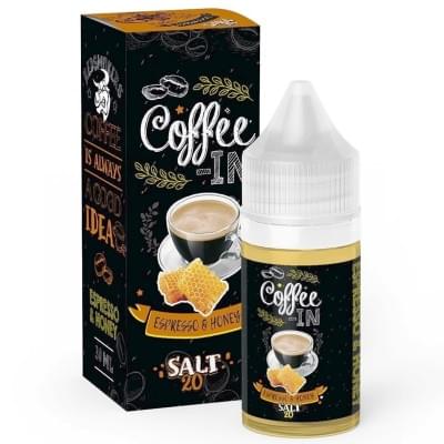 Жидкость Coffee-in Salt - Espresso & Honey | Вэйп клаб Казахстан