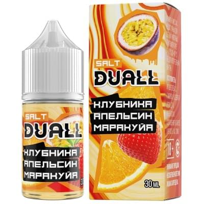 Жидкость DUALL SALT - Клубника, апельсин, маракуйя | Вэйп клаб Казахстан