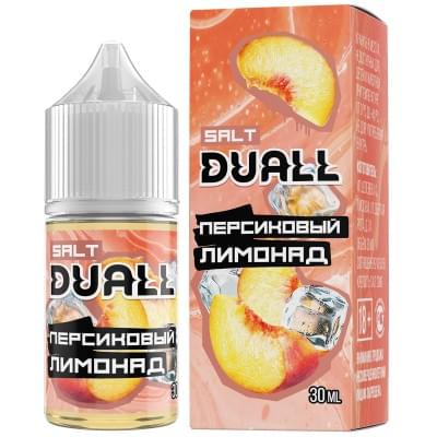 Жидкость DUALL SALT - Персиковый лимонад | Вэйп клаб Казахстан