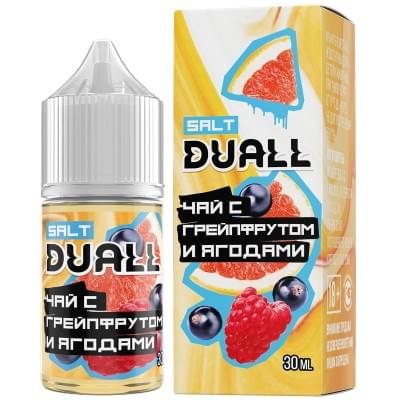 Жидкость DUALL SALT - Чай с грейпфрутом и ягодами | Вэйп клаб Казахстан