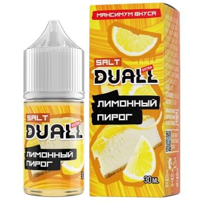 Жидкость Duall EXTRA Salt - Лимонный пирог | Вэйп клаб Казахстан