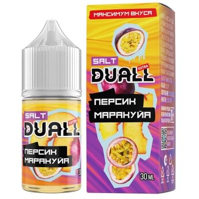 Жидкость Duall EXTRA Salt - Персик Маракуйя | Вэйп клаб Казахстан