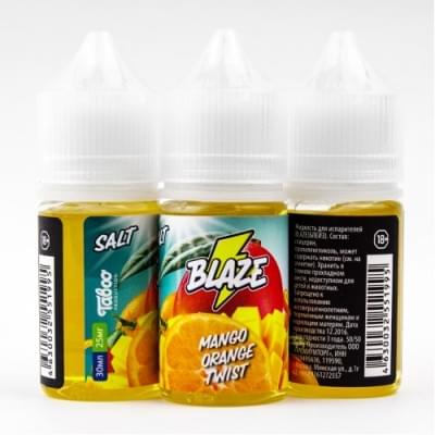 Жидкость BLAZE SALT - Mango Orange Twist На солевом никотине