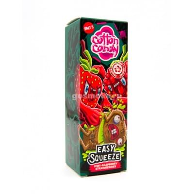 Жидкость Cotton Candy Easy Squeeze - Kiwi Raspberry Strawberries для электронных сигарет
