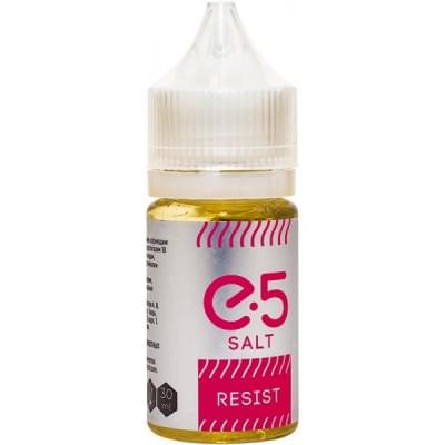 Жидкость E5 Salt - Resist для электронных сигарет