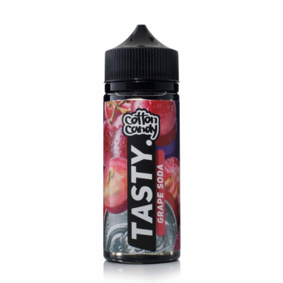 Жидкость Cotton Candy TASTY - Grape Soda для электронных сигарет
